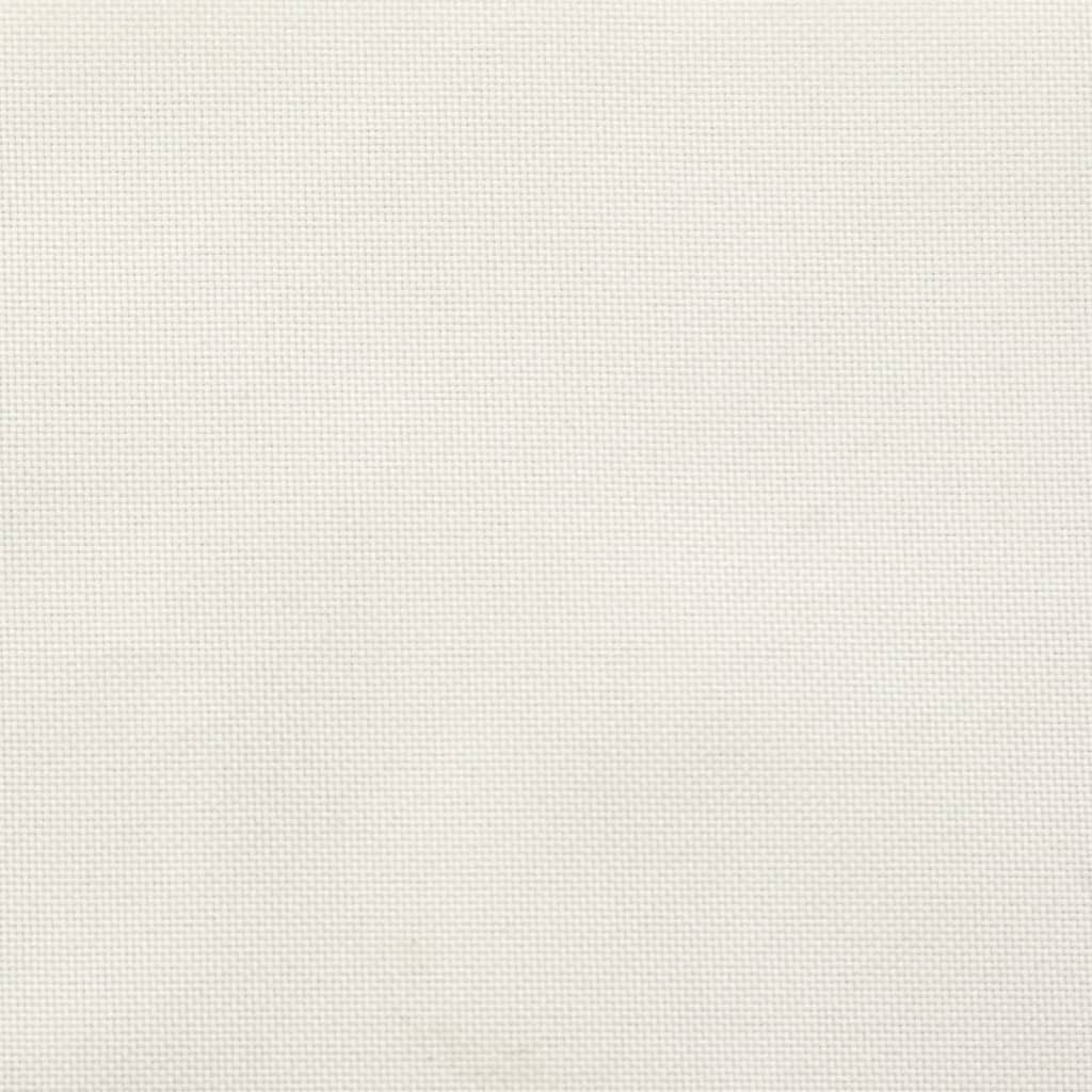 Palettenkissen Melange Creme 60x60x10 cm Stoff