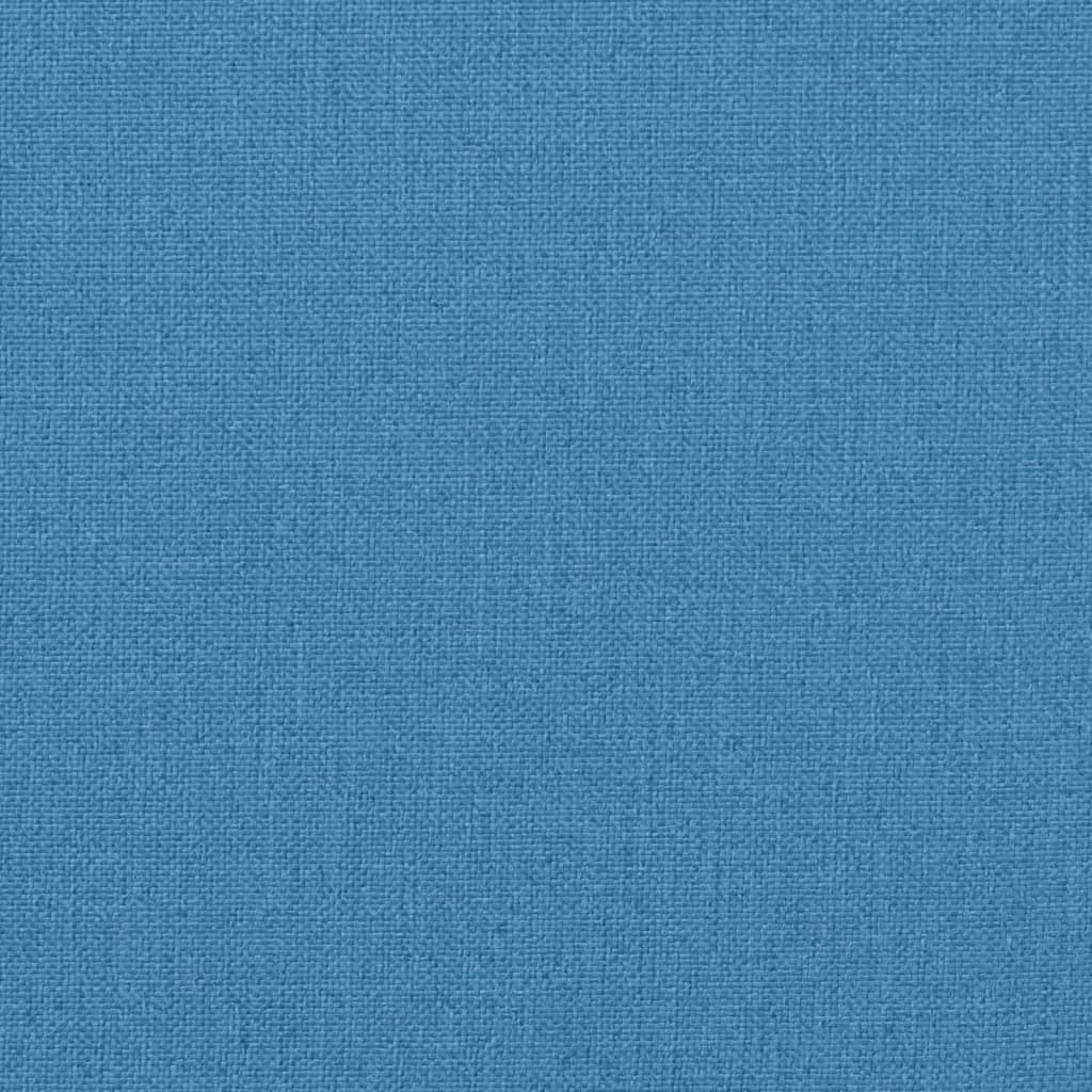 Palettenkissen Melange Blau 60x60x10 cm Stoff