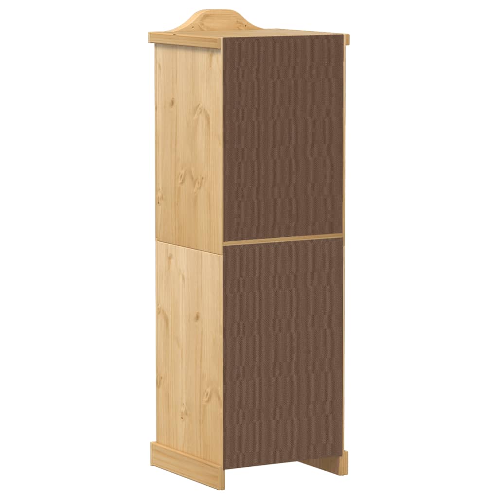 Kleiderschrank Corona 55x52x170 cm Massivholz Kiefer