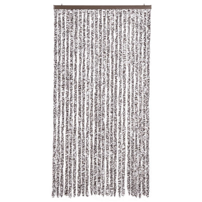 Fliegenvorhang Braun und Beige 100x200 cm Chenille