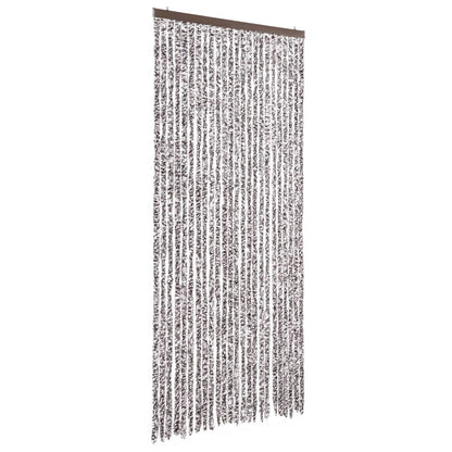 Fliegenvorhang Braun und Beige 100x230 cm Chenille