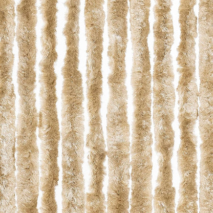 Fliegenvorhang Beige 100x200 cm Chenille