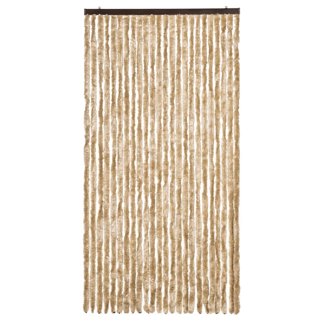 Fliegenvorhang Beige 100x230 cm Chenille