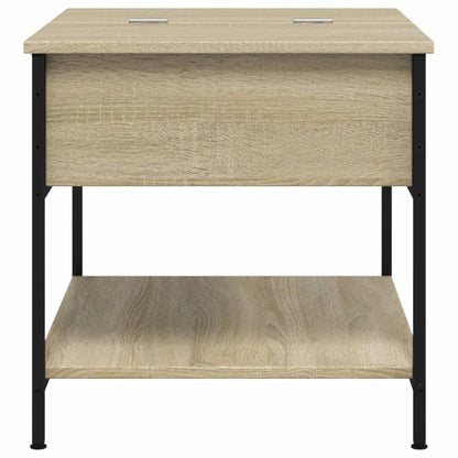 Couchtisch Sonoma-Eiche 70x50x50 cm Holzwerkstoff und Metall