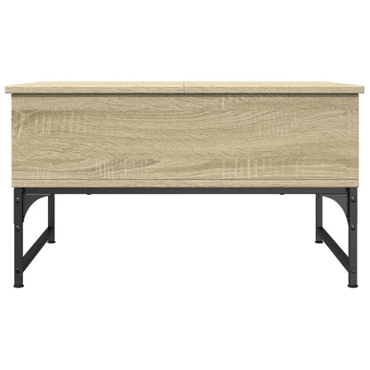 Couchtisch Sonoma-Eiche 70x50x40 cm Holzwerkstoff und Metall