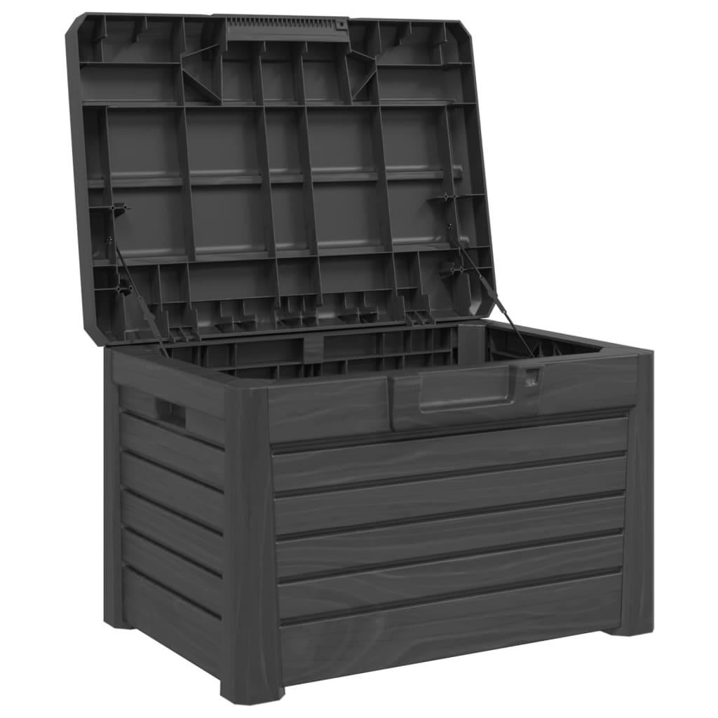 Outdoor-Kissenbox Anthrazit 73x50,5x46,5 cm Polypropylen