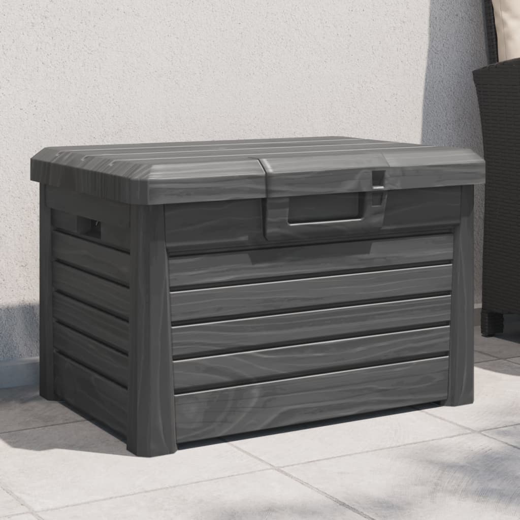 Outdoor-Kissenbox Anthrazit 73x50,5x46,5 cm Polypropylen