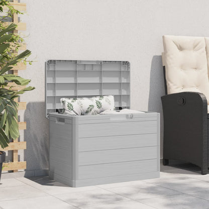 Outdoor-Kissenbox Grau 77,5x44,5x53 cm Polypropylen