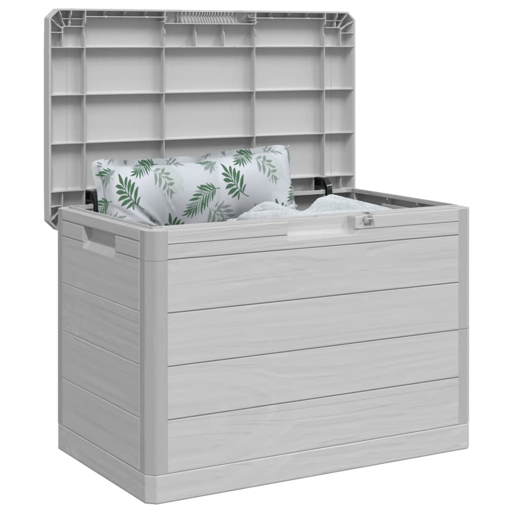 Outdoor-Kissenbox Grau 77,5x44,5x53 cm Polypropylen