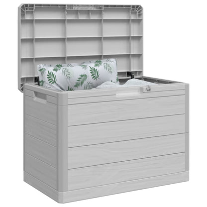 Outdoor-Kissenbox Grau 77,5x44,5x53 cm Polypropylen