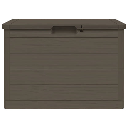 Outdoor-Kissenbox Braun 77,5x44,5x53 cm Polypropylen