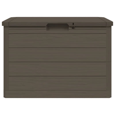 Outdoor-Kissenbox Braun 77,5x44,5x53 cm Polypropylen