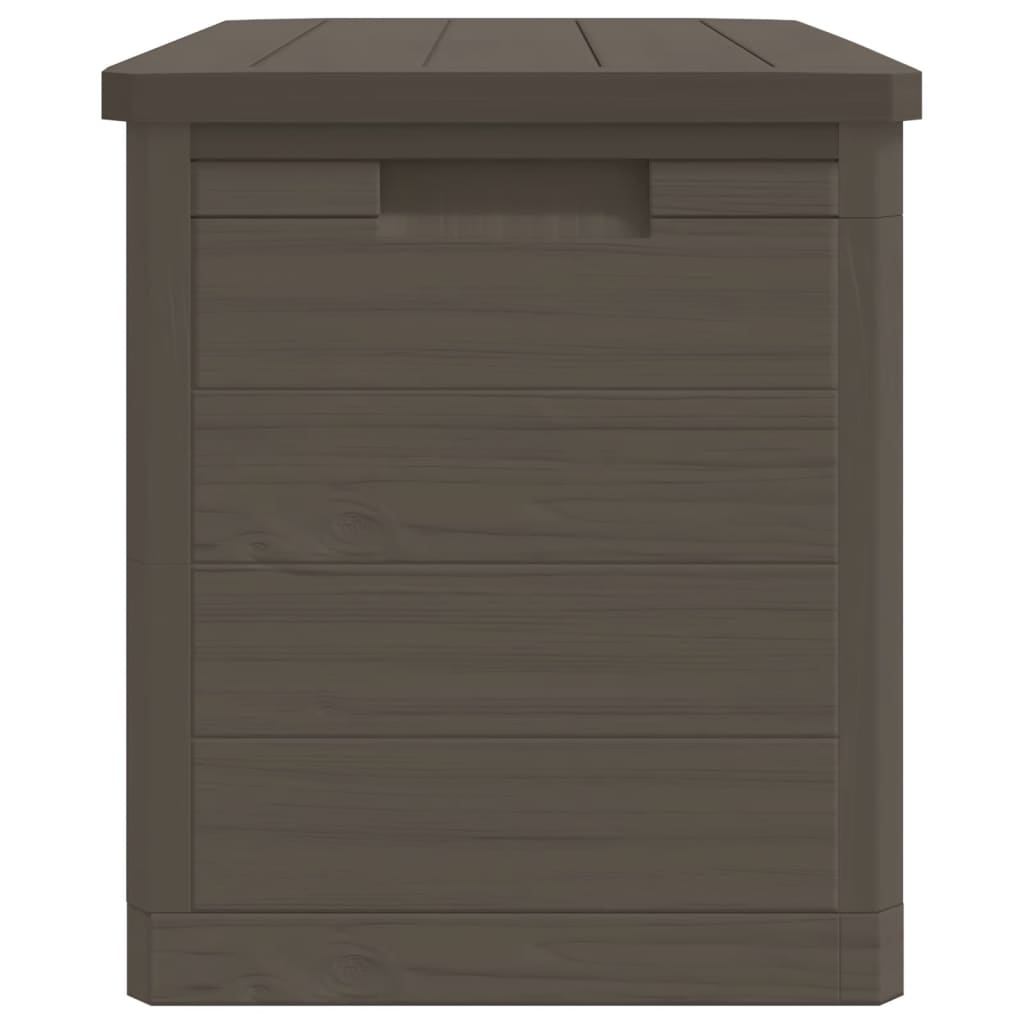 Outdoor-Kissenbox Braun 77,5x44,5x53 cm Polypropylen