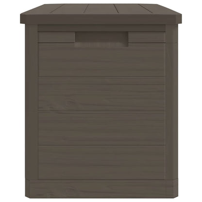 Outdoor-Kissenbox Braun 77,5x44,5x53 cm Polypropylen