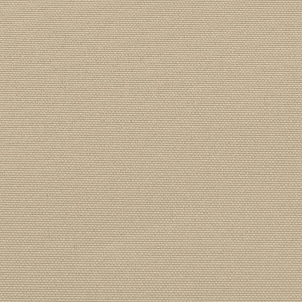 Seitenmarkise Ausziehbar Beige 100x1000 cm