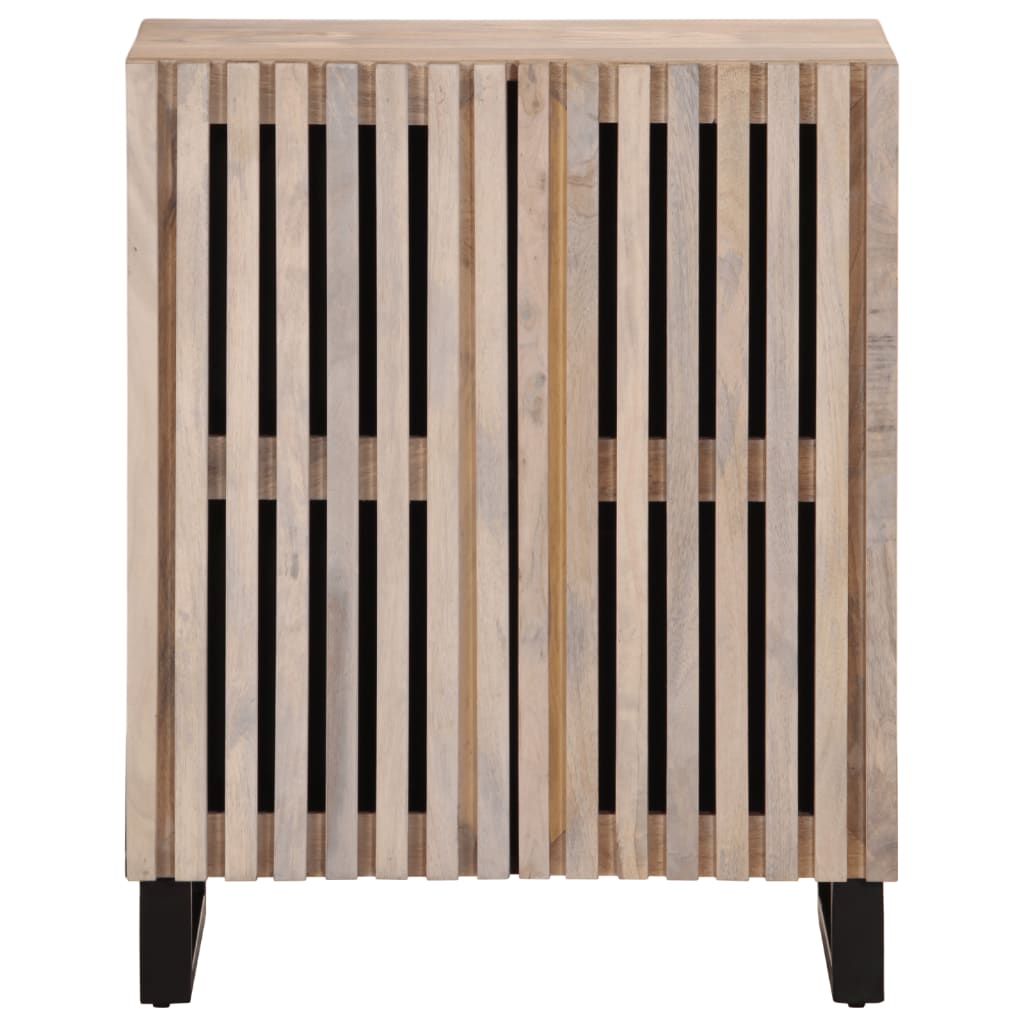 Sideboard 60x34x75 cm Massivholz Mango