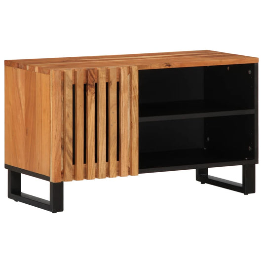 TV-Schrank 80x34x46 cm Massivholz Akazie