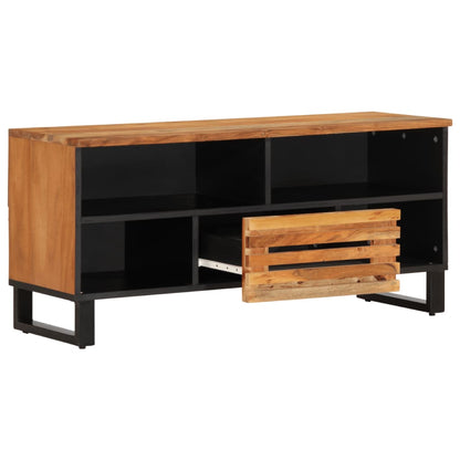 TV-Schrank 100x34x46 cm Massivholz Akazie