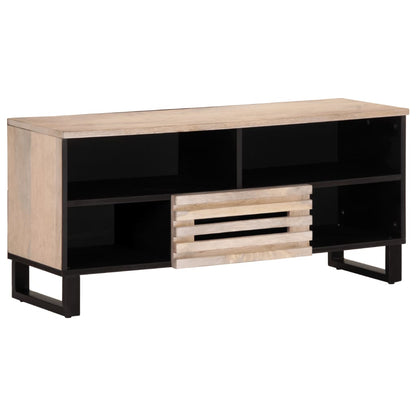 TV-Schrank 100x34x46 cm Massivholz Mango