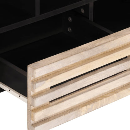 TV-Schrank 100x34x46 cm Massivholz Mango