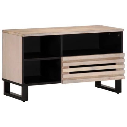 TV-Schrank 80x34x46 cm Massivholz Mango