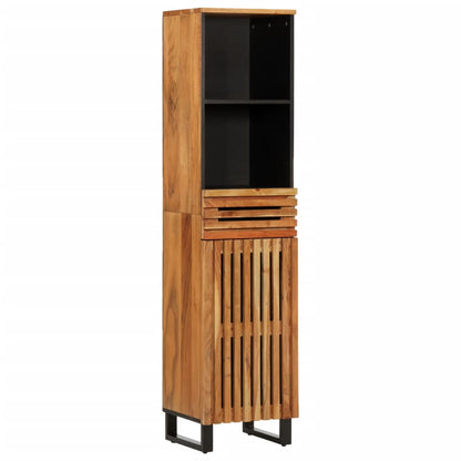 Sideboard 38x34x160 cm Massivholz Akazie