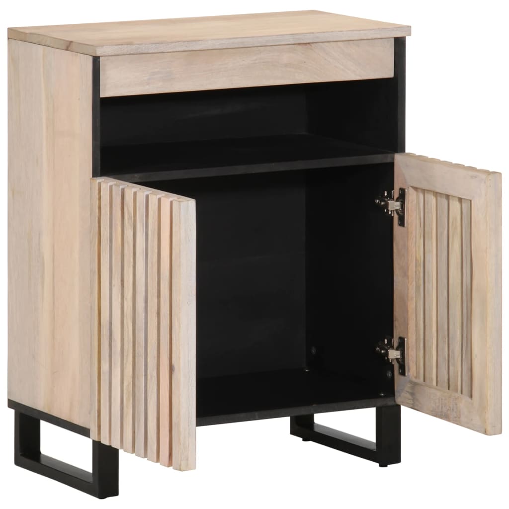 Sideboard 60x34x75 cm Massivholz Mango