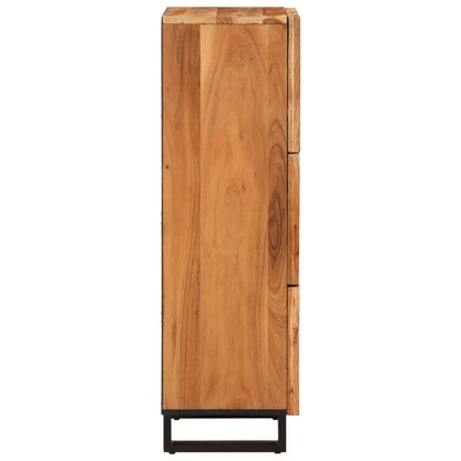 Highboard 40x34x110 cm Massivholz Akazie