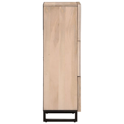 Highboard 40x34x110 cm Massivholz Mango