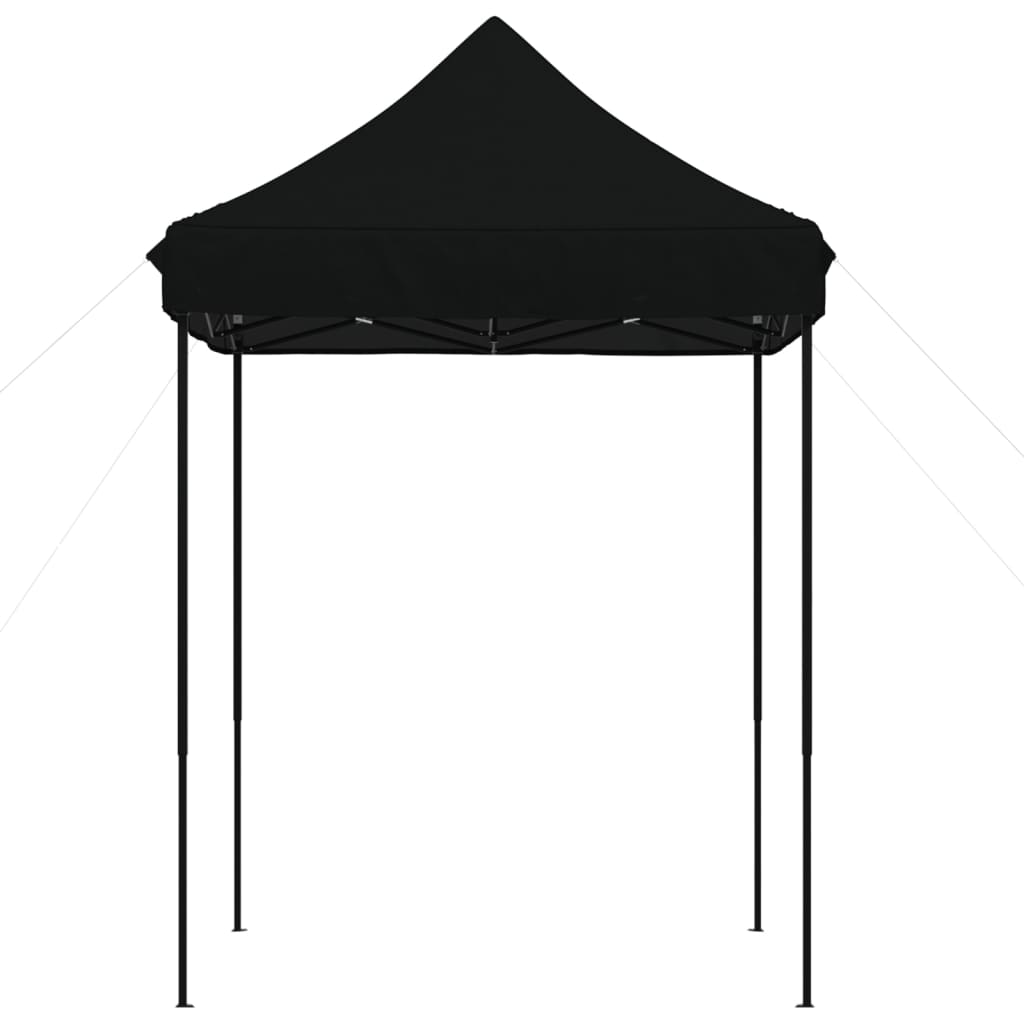 Partyzelt Faltbar Pop-Up Schwarz 200x200x306 cm