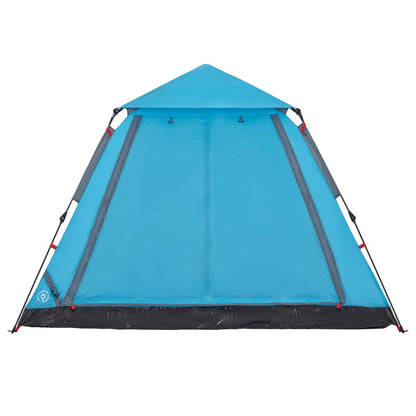 Kuppel-Campingzelt 5 Personen Blau Quick Release