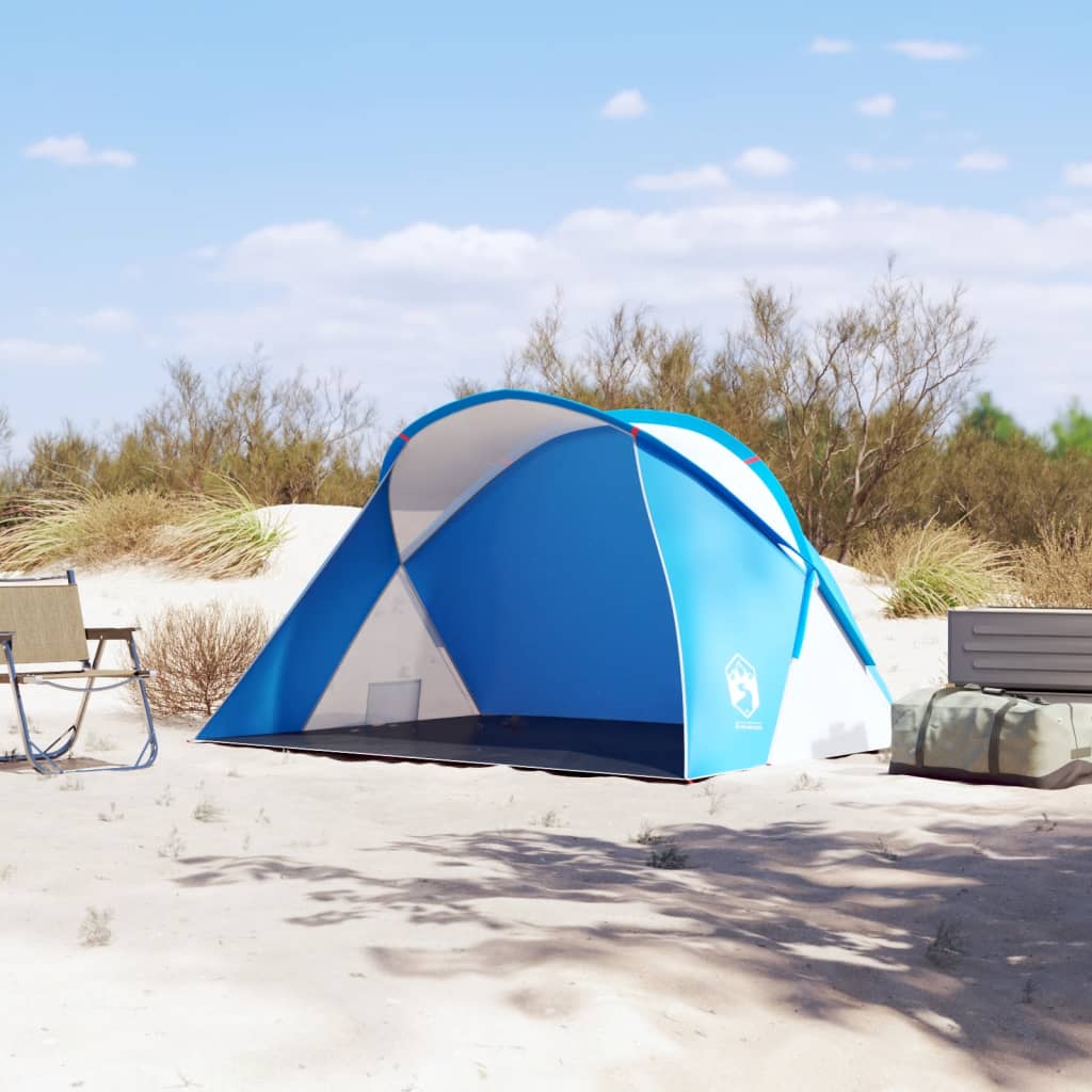 Strandzelt 2 Personen Azurblau Pop-Up Wasserdicht