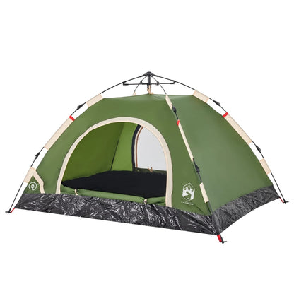 Campingzelt 2 Personen Grün Quick Release