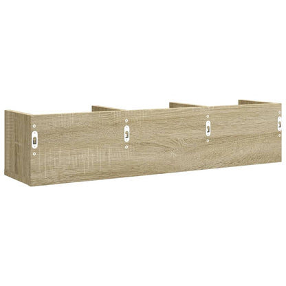 Wandschrank Sonoma-Eiche 75x18x16,5 cm Holzwerkstoff