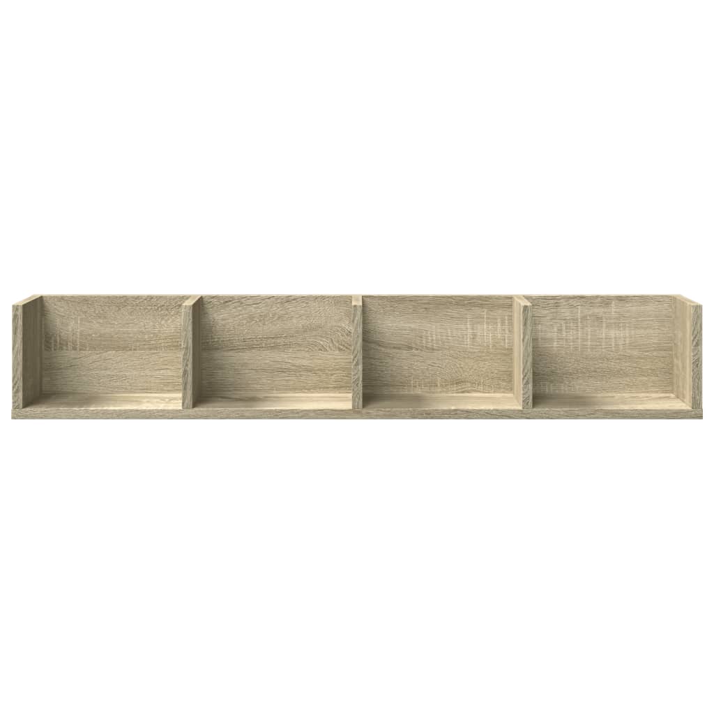 Wandschrank Sonoma-Eiche 99x18x16,5 cm Holzwerkstoff