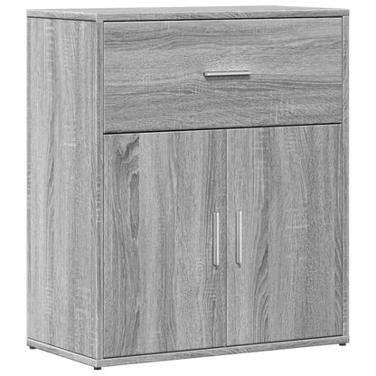 Sideboard Grau Sonoma-Eiche 60x31x70 cm Holzwerkstoff