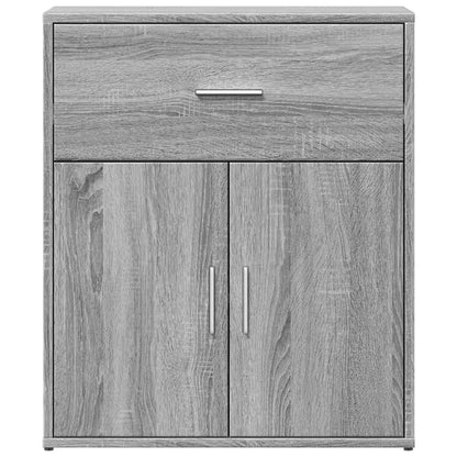 Sideboard Grau Sonoma-Eiche 60x31x70 cm Holzwerkstoff