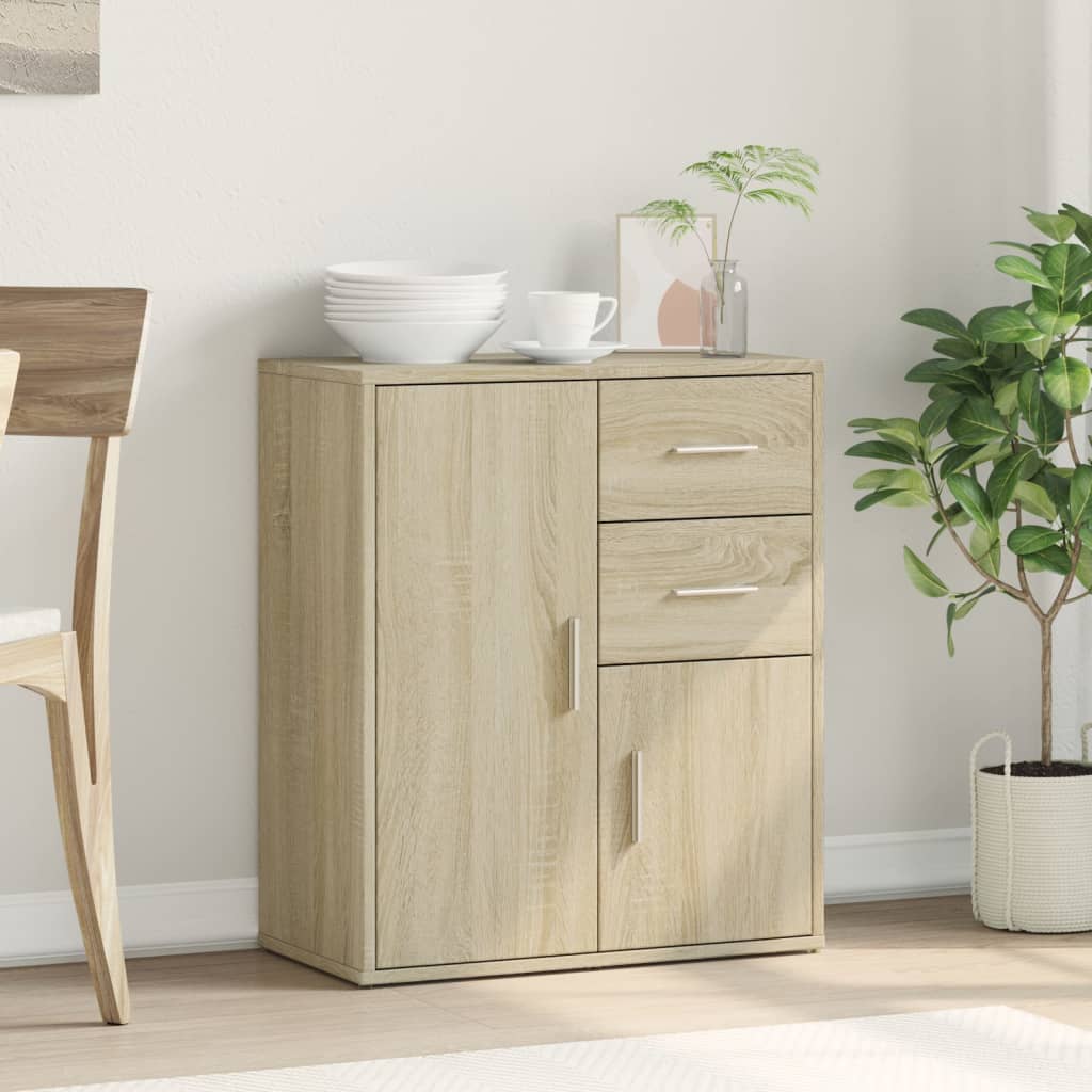 Sideboard Sonoma-Eiche 60x31x70 cm Holzwerkstoff