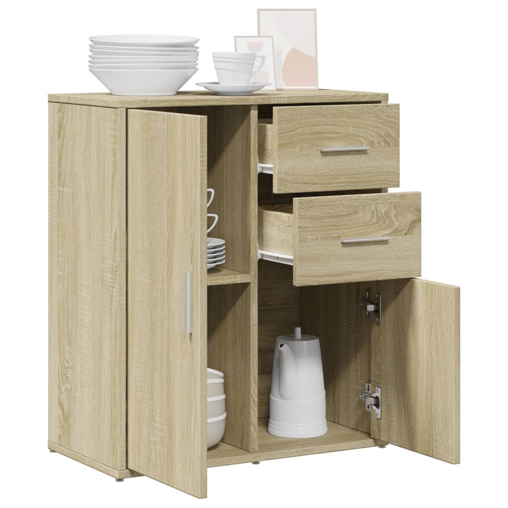 Sideboard Sonoma-Eiche 60x31x70 cm Holzwerkstoff