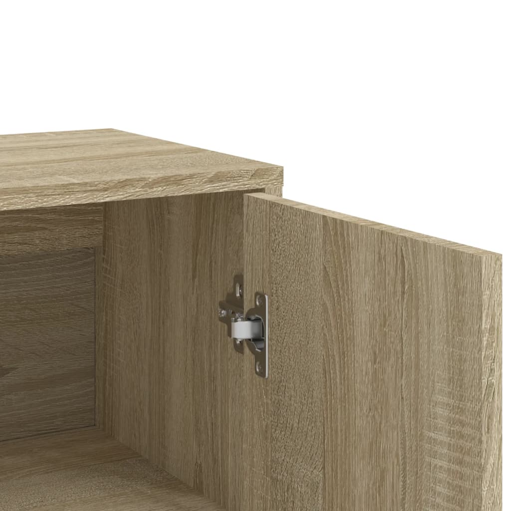 Sideboard Sonoma-Eiche 60x31x84 cm Holzwerkstoff