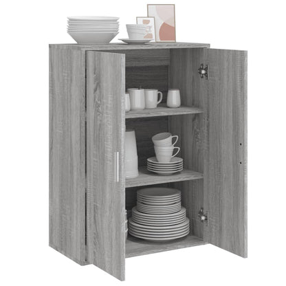 Sideboard Grau Sonoma 60x31x84 cm Holzwerkstoff