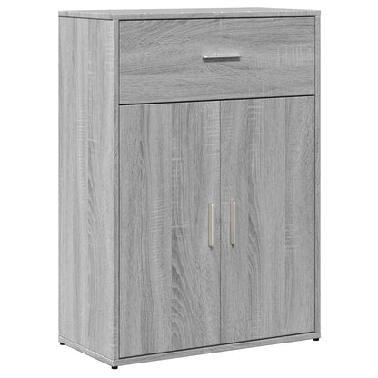 Sideboard Grau Sonoma 60x30x84 cm Holzwerkstoff