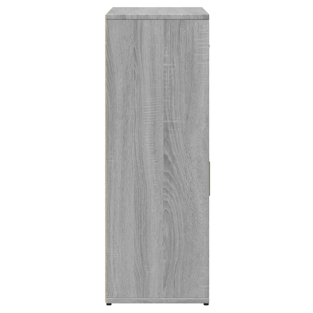 Sideboard Grau Sonoma 60x30x84 cm Holzwerkstoff