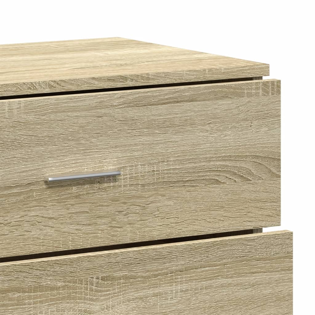 Sideboard Sonoma-Eiche 60x39x80 cm Holzwerkstoff