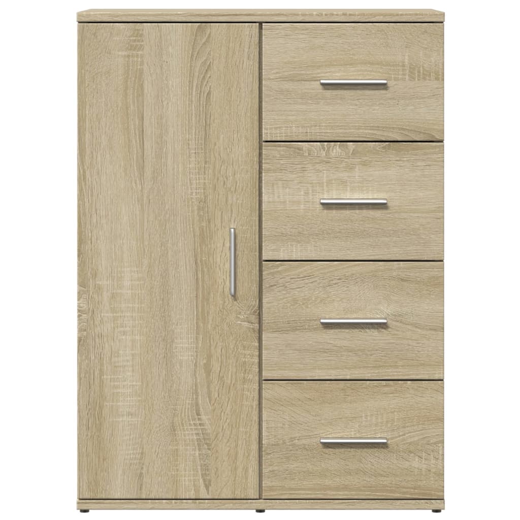 Sideboard Sonoma-Eiche 59x39x80 cm Holzwerkstoff