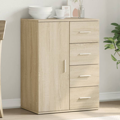 Sideboard Sonoma-Eiche 59x39x80 cm Holzwerkstoff