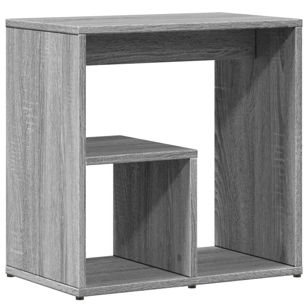 Beistelltisch Grau Sonoma 50x30x50 cm Holzwerkstoff