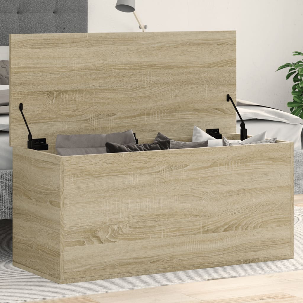 Truhe Sonoma-Eiche 100x42x46 cm Holzwerkstoff