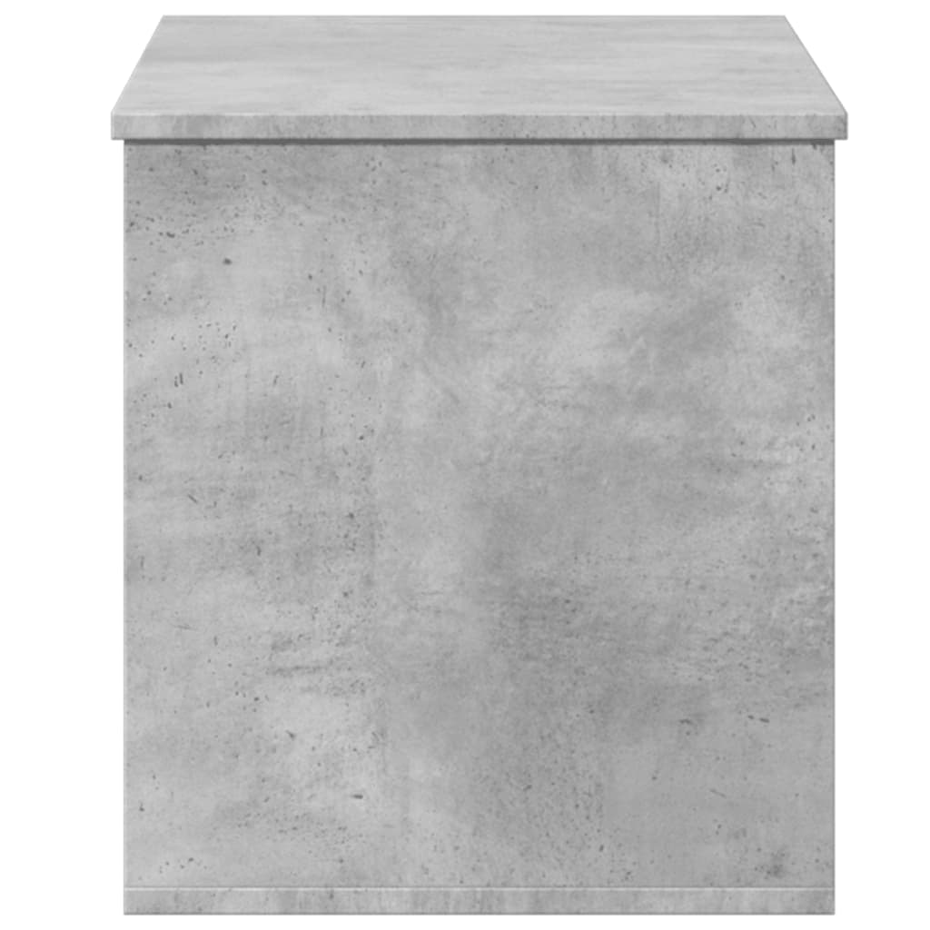 Truhe Betongrau 100x42x46 cm Holzwerkstoff