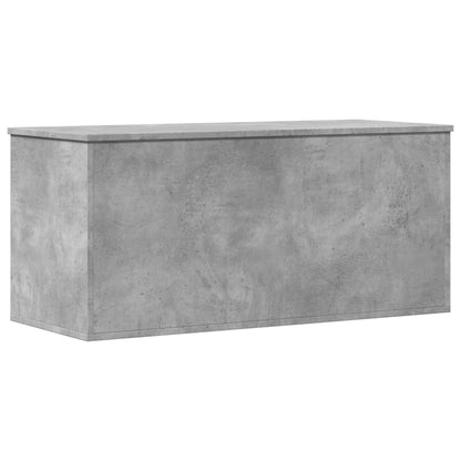 Truhe Betongrau 100x42x46 cm Holzwerkstoff